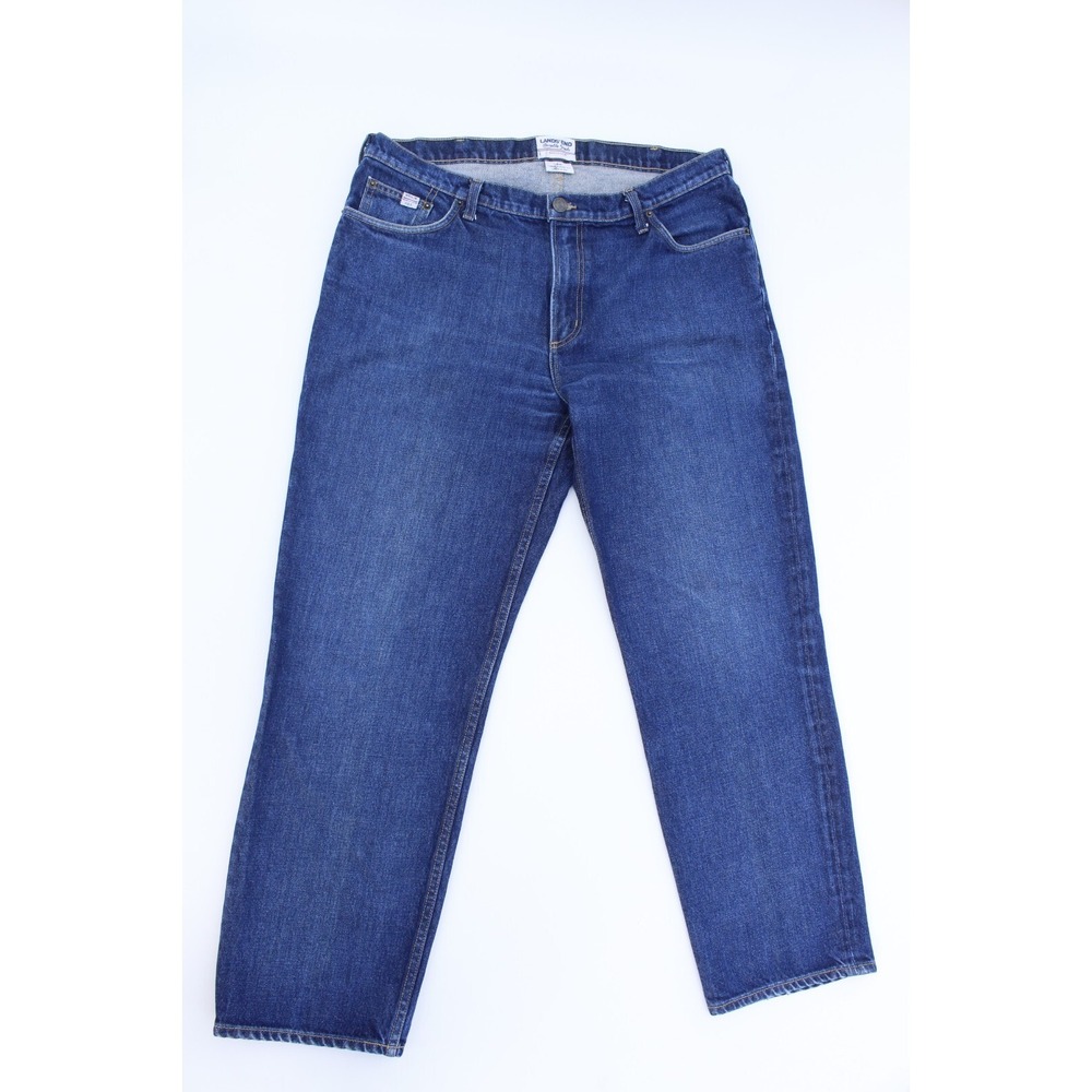 Vintage Lands End Durable Goods Made in USA‎ Jeans Mens 38x30 Traditional Fit